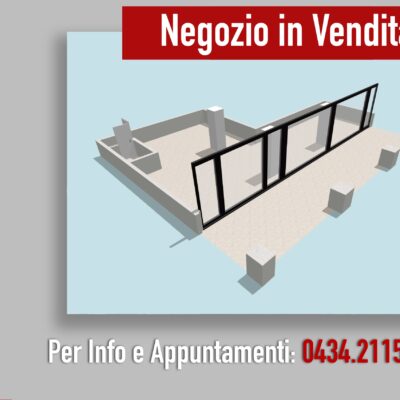 Negozio Zona Centrale – Pordenone – rif.# IMV-G08/24