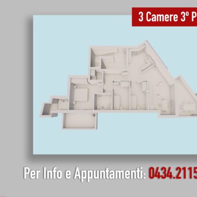 Appartamenti 3 Camere – Pordenone – rif.# IMV-H03/24