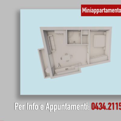 Miniappartamento Primo Ingresso – Pordenone – rif.# IMV-H04/24